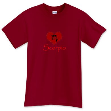 scorpio t shirt