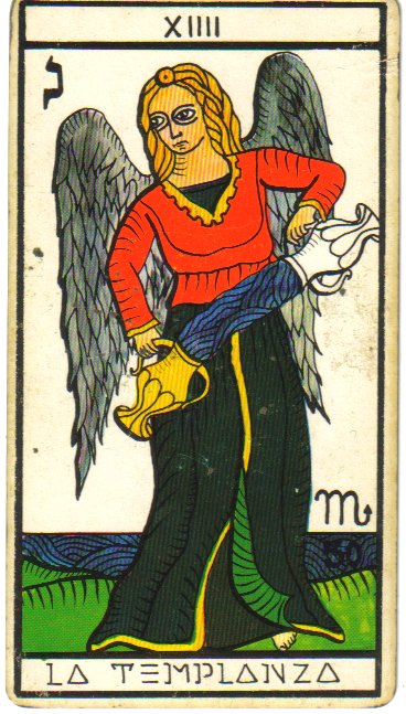 temperance tarot card vitoria deck