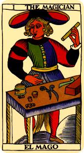 marseilles tarot magician