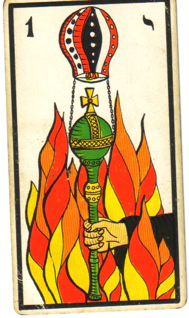 ace of wands tarot card